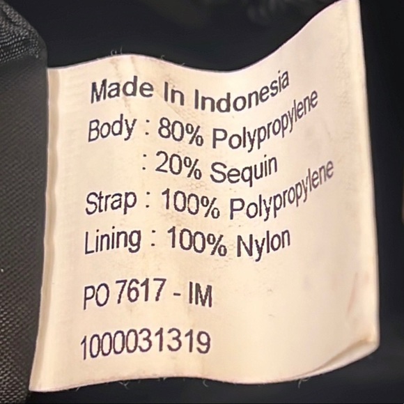 The Sak Black Sequin Ivy Drawstring Bucket Bag - Picture 4 of 4